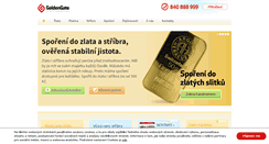 Desktop Screenshot of goldengate.cz